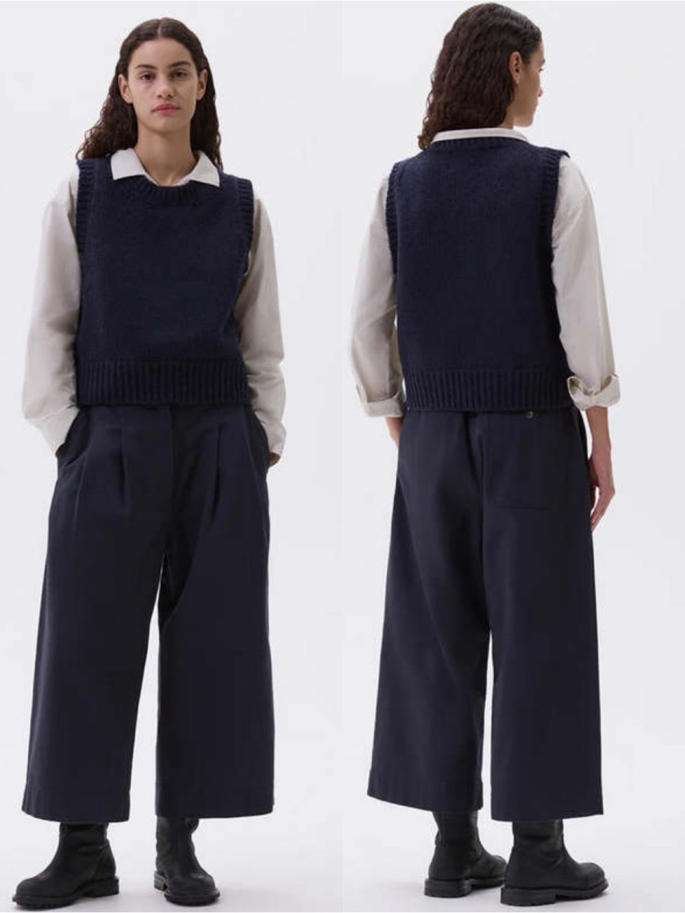Margaret Howell Wide Leg Cotton Culottes